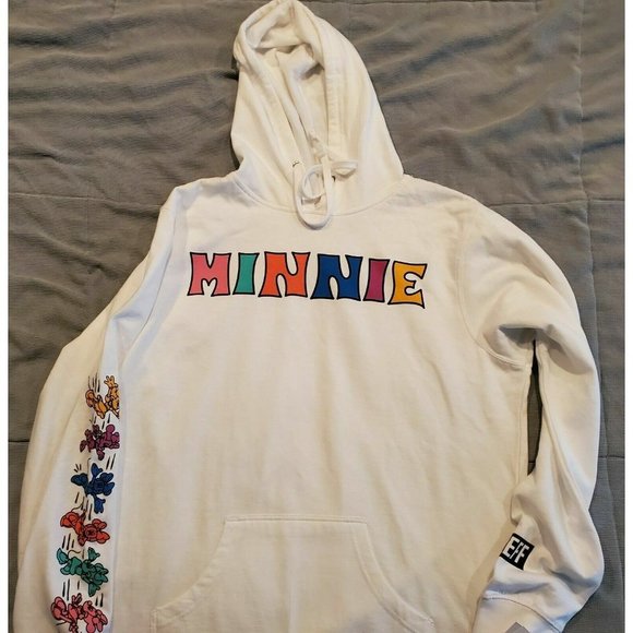 Neff X Disney Minnie Mouse Medium Sweatshirt Hoodie, NWT - Picture 8 of 8